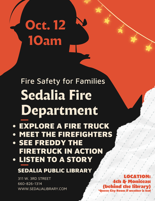 Protecting Our Community: Fire Safety Education at Sedalia Public Library